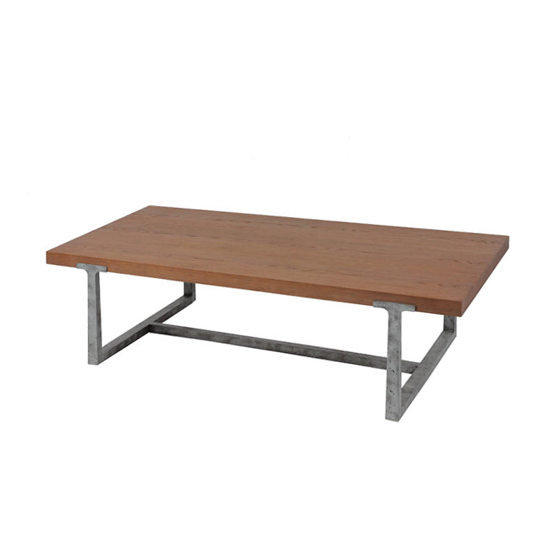 RCT-6029 Modern Rustic hammered metal Coffee Table 