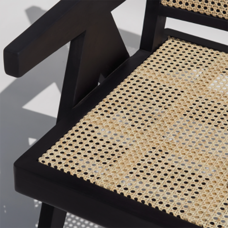 RDC-9127 Modern Timber Net Dining Chair Long Lasting Durability
