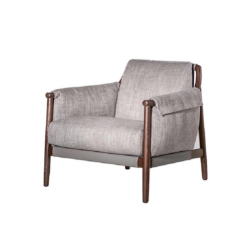 RJC-8251 solid walnut frame Accent Furniture Modern Living Room occasional chair