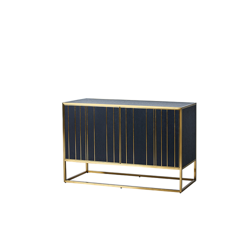 RJT-9717 Luxury Style Gold stainless steel Console Cabinet
