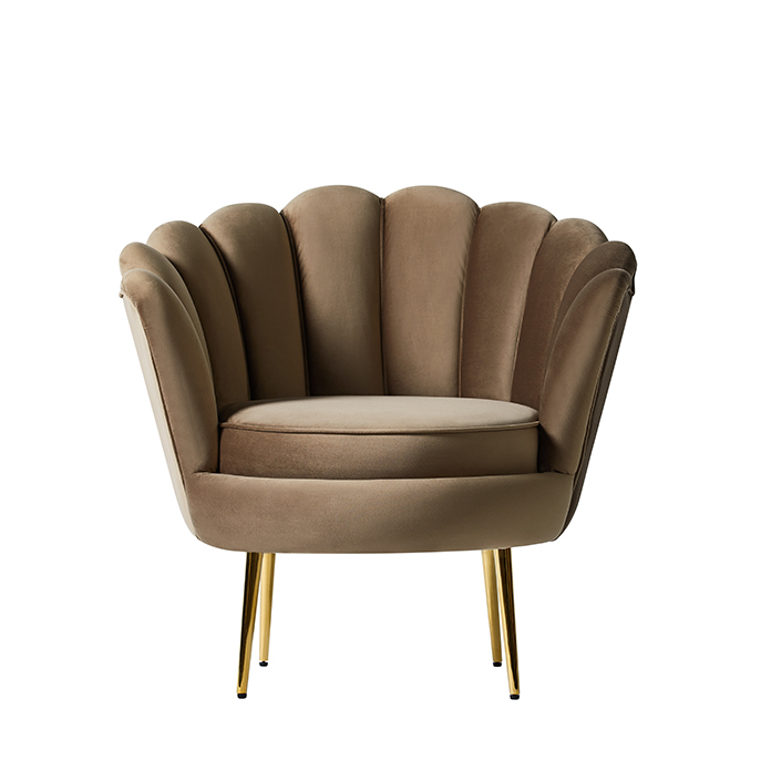 RJC-8929 Accent Furniture Modern Flower Shape New Design Living Room Occasional Chair