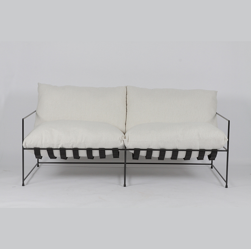 RSF-1218 Light luxury lazy cloth art iron art loveseat reading bedroom leisure sofa