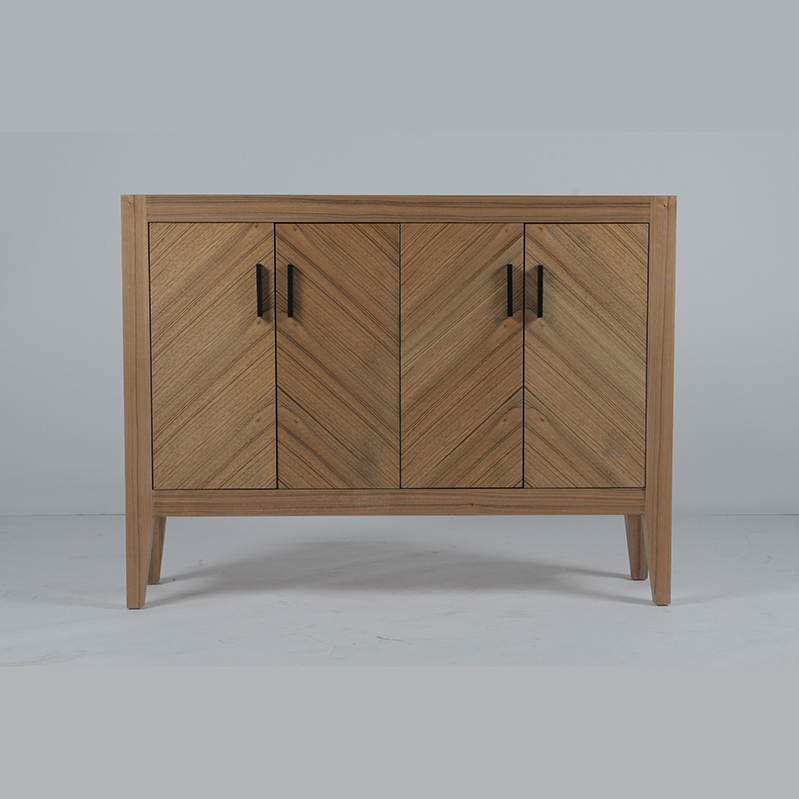 RJV-1222 Modern Style Dining Room Furniture Kitchen Cabinets Solid Wood Buffet Sideboard