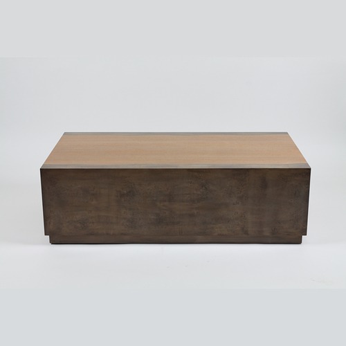 RCT-1236 Clean lines High Quality Square Solid Wood Coffee Table For Living Room furniture
