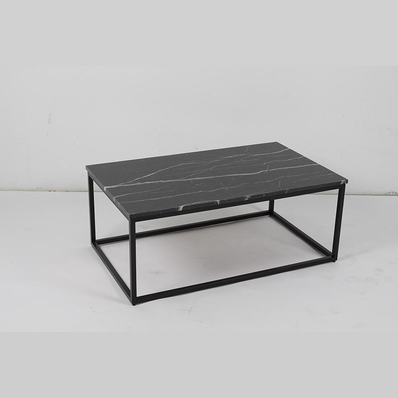 RCT-1239 Nordic Style Marble Top Stainless Steel Base Coffee Table For Living Room furniture